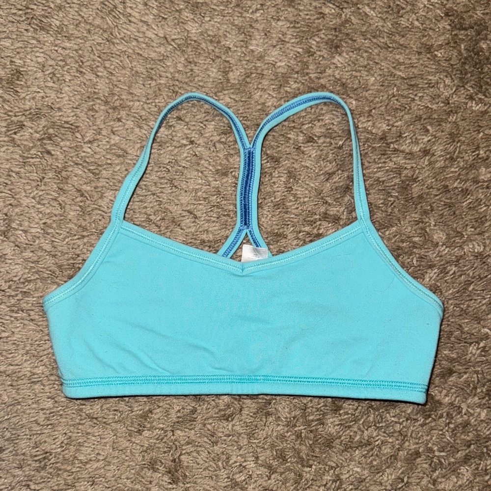 Ivivva Light Blue Sports Bra